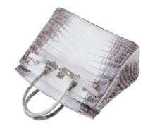 Load image into Gallery viewer, Birkin 25 Bag Blanc Himalaya Exquisite Jewel Palladium Hardware