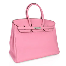 Load image into Gallery viewer, Birkin 35 Bag rare 5P Pink Togo Palladium Hardware