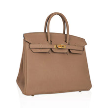 Load image into Gallery viewer, Birkin 25 Bag in Chai Togo Leather with Gold Hardware