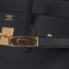 Load image into Gallery viewer, Limited Edition Birkin 35 Bag Plomb (Off Black) Togo Leather with Gold Hardware