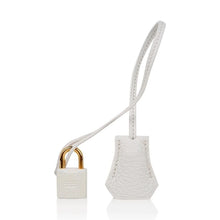 Load image into Gallery viewer, Birkin 35 Bag White Gold Hardware Clemence Leather New