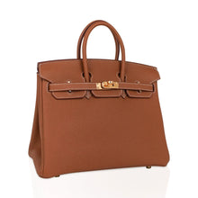 Load image into Gallery viewer, Birkin 25 Bag Gold Togo Leather with Gold Hardware