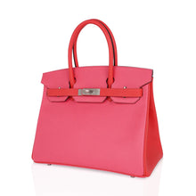 Load image into Gallery viewer, Special Order HSS Birkin 30 Bag Rose Azalee &amp; Rose Jaipur Epsom with Brushed Palladium Hardware