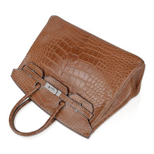 Load image into Gallery viewer, Diamond Birkin 35 Bag Fauve Barenia Matte Alligator Rare
