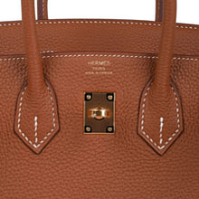 Load image into Gallery viewer, Birkin 25 Bag Gold Togo Leather with Gold Hardware