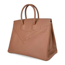 Load image into Gallery viewer, Shadow Birkin 35 Bag Limited Edition Gold Evercalf Leather New
