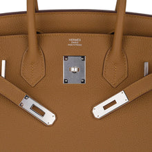 Load image into Gallery viewer, Birkin 30 Bag Bronze d’Or Togo Leather Palladium Hardware