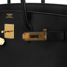 Load image into Gallery viewer, Birkin 35 Bag Black Epsom Leather with Gold Hardware