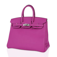Load image into Gallery viewer, Birkin 25 Bag Magnolia Togo Palladium Hardware