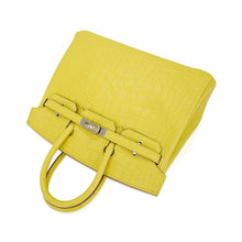 Load image into Gallery viewer, Birkin 25 Bag Lime Matte Alligator with Palladium Hardware
