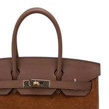 Load image into Gallery viewer, Limited Edition Birkin 30 Grizzly Bag Alezan Permabrass Hardware