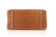 Load image into Gallery viewer, Birkin 30 Bag Fauve Barenia Matte Alligator Very Rare