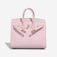 Load image into Gallery viewer, Birkin HSS 25 Epsom Mauve Pâle / Rose Sakura Golden Lock