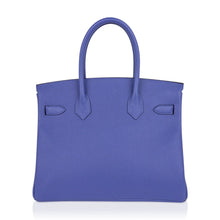 Load image into Gallery viewer, Birkin 30 Bag Blue Brighton Epsom Leather with Gold Hardware