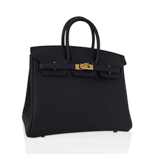 Load image into Gallery viewer, Birkin 25 Bag Black Togo Leather with Gold Hardware