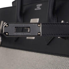 Load image into Gallery viewer, Birkin Fray Fray 35 Bag Black Swift Leather / Toile Limited Edition
