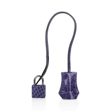 Load image into Gallery viewer, Birkin 35 Bag Blue Brighton Porosus Crocodile Palladium Hardware New