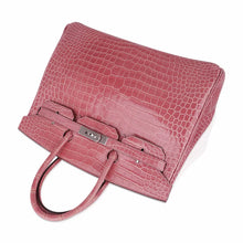 Load image into Gallery viewer, Birkin 35 Rose Indien Porosus Crocodile Bag – Rare Retired Color