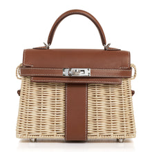 Load image into Gallery viewer, Mini Kelly 20 Bag Picnic Barenia &amp; Osier
