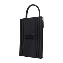 Load image into Gallery viewer, Limited Edition Cadena Bag Black Tadelakt Leather