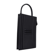 Load image into Gallery viewer, Limited Edition Cadena Bag Black Tadelakt Leather