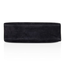 Load image into Gallery viewer, Kelly Pochette Black Doblis Suede Palladium