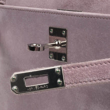 Load image into Gallery viewer, Kelly Pochette Lilac Doblis Suede Palladium