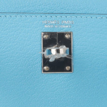 Load image into Gallery viewer, Kelly 20 Mini Sellier Bag Rare Blue Celeste Chevre Palladium