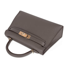 Load image into Gallery viewer, Kelly 20 Mini Sellier Bag Etain Epsom Leather Gold Hardware New w/Box