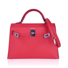 Load image into Gallery viewer, Mini Kelly 20 Bag Sellier Rose Texas Epsom with Palladium Hardware