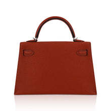 Load image into Gallery viewer, Mini Kelly 20 Bag Sellier Cuivre Chevre Leather with Palladium Hardware