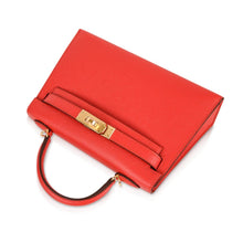 Load image into Gallery viewer, Kelly 20 Mini Sellier Bag Rouge Tomate Epsom Gold Hardware