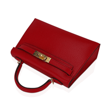 Load image into Gallery viewer, Kelly Sellier 20 Mini Rouge de Coeur Bag Chevre Leather Gold Hardware