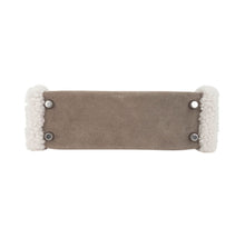 Load image into Gallery viewer, Kelly 20 Teddy Bag Pluch Shearling Gris Caillou Grizzly and Etoupe Swift Leather