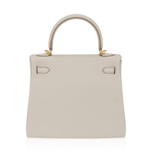 Load image into Gallery viewer, Kelly 25 Retourne Bag Beton Togo Leather with Gold Hardware