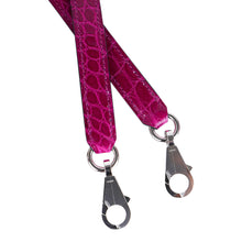 Load image into Gallery viewer, Kelly 25 Sellier Bag Rose Pourpre Crocodile with Palladium Hardware