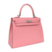 Load image into Gallery viewer, Kelly 25 Sellier Bag Pink Rose Confetti Palladium Hardware Epsom Leather