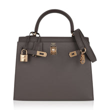 Load image into Gallery viewer, Kelly Sellier 25 Bag Etain Gold Hardware Epsom Leather New
