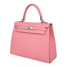 Load image into Gallery viewer, Kelly 25 Sellier Bag Pink Rose Confetti Palladium Hardware Epsom Leather