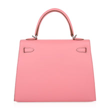 Load image into Gallery viewer, Kelly 25 Sellier Bag Pink Rose Confetti Palladium Hardware Epsom Leather