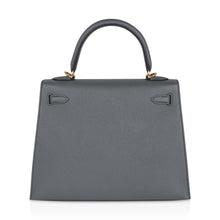 Load image into Gallery viewer, Kelly Sellier 25 Bag Vert Amande Gold Hardware Epsom Leather