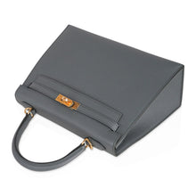 Load image into Gallery viewer, Kelly Sellier 25 Bag Vert Amande Gold Hardware Epsom Leather