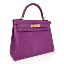 Load image into Gallery viewer, Kelly HSS 28 Bag Anemone Pink Retourne Epsom Brushed Gold