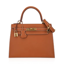 Load image into Gallery viewer, Kelly 28 Sellier Bag Gold Epsom Leather with Gold Hardware
