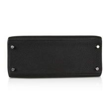 Load image into Gallery viewer, Kelly 28 Bag Black Retourne Togo Palladium Hardware