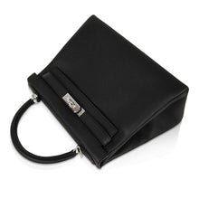 Load image into Gallery viewer, Kelly 28 Bag Black Retourne Togo Palladium Hardware