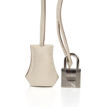 Load image into Gallery viewer, Limited Edition Kelly 32 Retourne Bag Au Galop Craie Togo Leather with Palladium Hardware