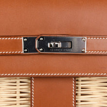 Load image into Gallery viewer, Kelly 35 Bag Picnic Wicker / Osier Palladium Hardware Limited Edition