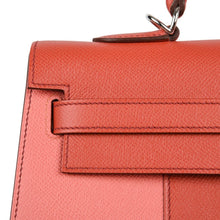 Load image into Gallery viewer, Kelly 35 Flag Bag Limited Edition Flamingo and Coral Rare