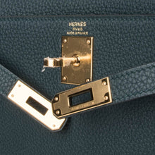 Load image into Gallery viewer, Kelly Ado II Backpack Vert Cypress Gold Hardware New